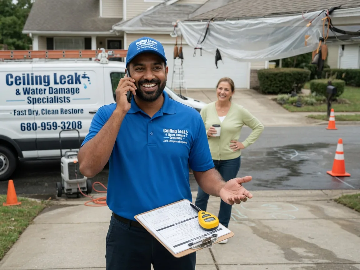 Ceiling Leak Cleanup South Shore, SD FAQs